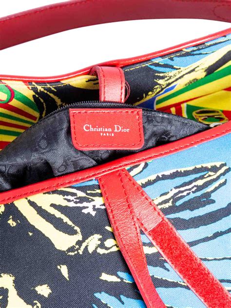 rasta dior saddle|christian Dior rasta mania bag.